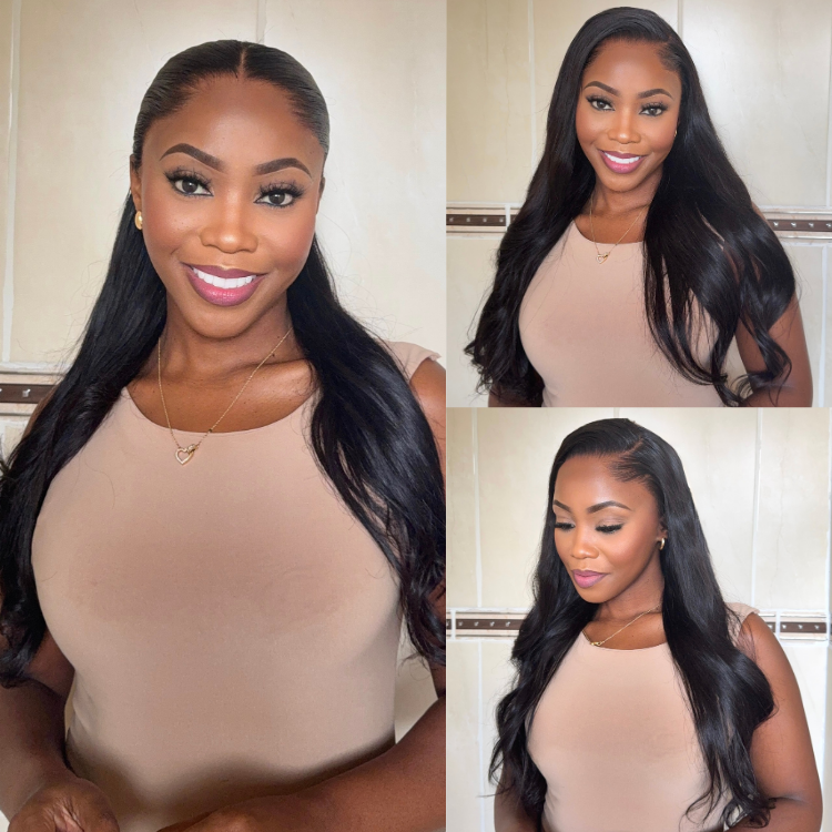 [angel_ndlela]'s Special Link NatureMAX™ Pre-do Lagos Hairline Flexi Fit Invisi Drawstring Cap Silky Straight Glueless 13x4 Frontal HD Lace Wig Pre-Cut Lace-14