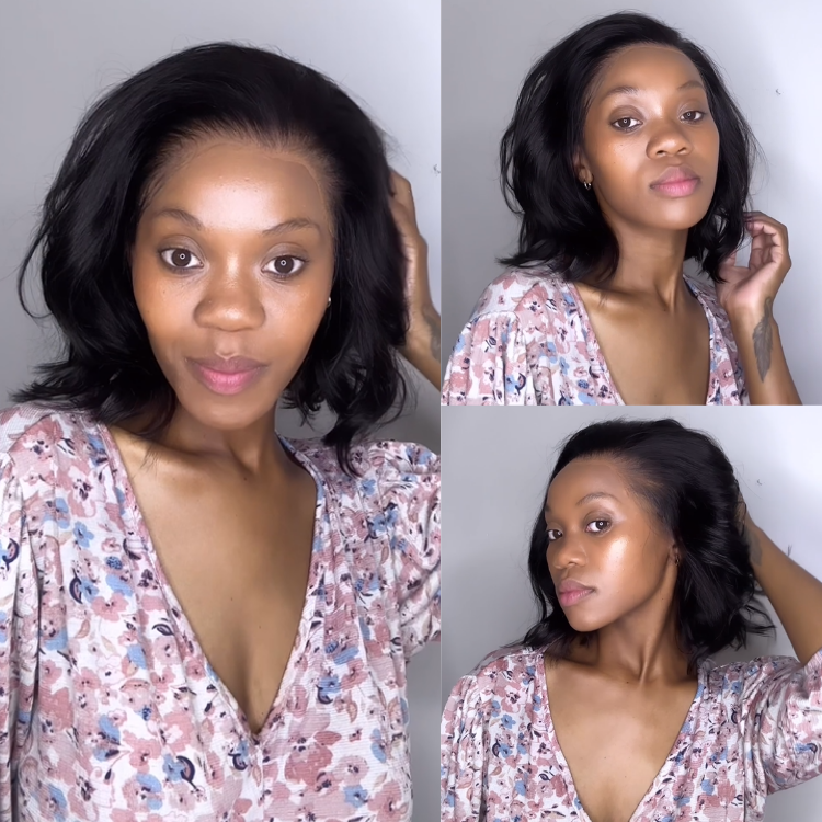 [_tebo.m]'s Special Link NatureMAX™ Pre Lagos Hairline Flexi Fit Invisi Drawstring Cap Silky Straight Bob 13x4 Frontal HD Lace Wig Pre-Cut Lace-01