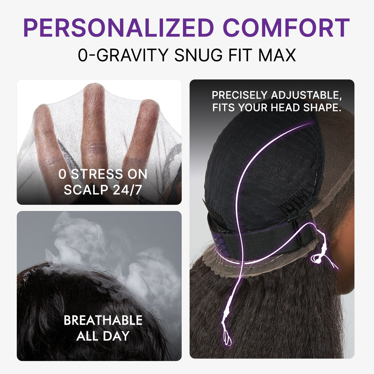 MyOwn-Fit™ 360 HD Lace Free Parting Water Wave Wig Flexi-Fit Invisi Drawstring Cap & Pre-Cut Lace-06