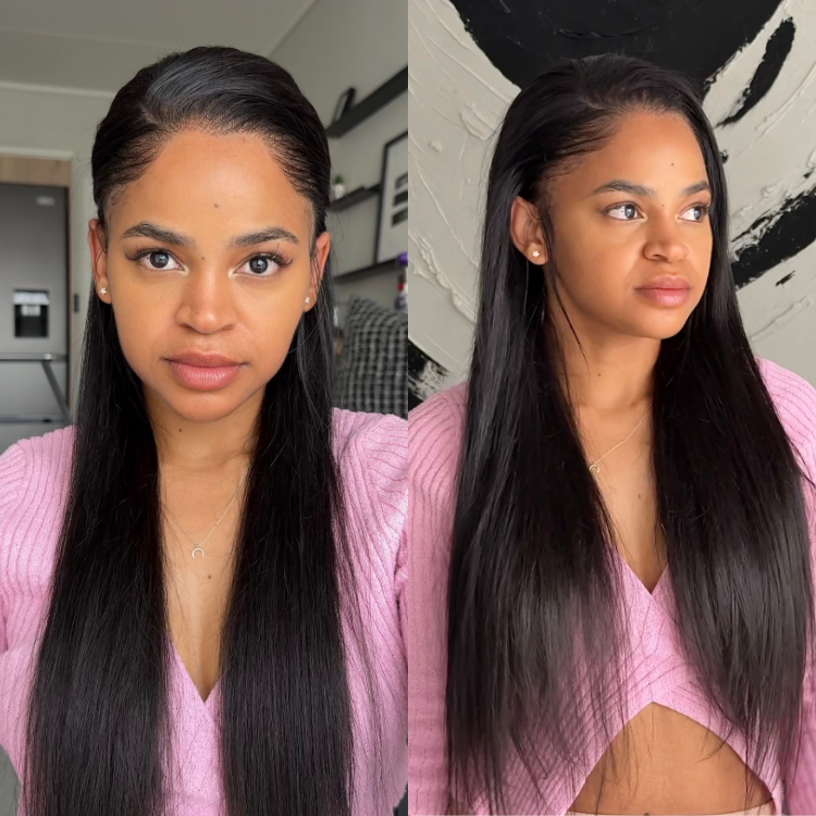 [tshego_chale]'s Special Link NatureMAX™ Pre-do Lagos Hairline Flexi Fit Invisi Drawstring Cap Silky Straight Glueless 13x4 Frontal HD Lace Wig Pre-Cut Lace-01