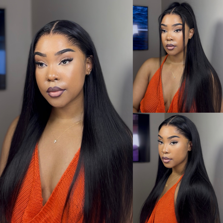 [vanessaablant]'s Special Link NatureMAX™ Pre-do Lagos Hairline Flexi Fit Invisi Drawstring Cap Silky Straight Glueless 13x4 Frontal HD Lace Wig Pre-Cut Lace-01