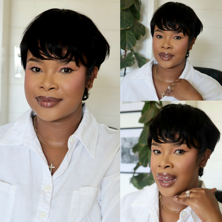 [_tumi.n]'s Special Link Throw On & Go Short Cut with Bangs Wig Ultra Comfort Cotton Cap Glueless Wig Hair Loss Friendly-01