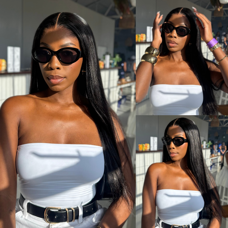 [zeexonline]'s Special Link NatureMAX™ Pre-do Lagos Hairline Flexi Fit Invisi Drawstring Cap Silky Straight Glueless 13x4 Frontal HD Lace Wig Pre-Cut Lace-01