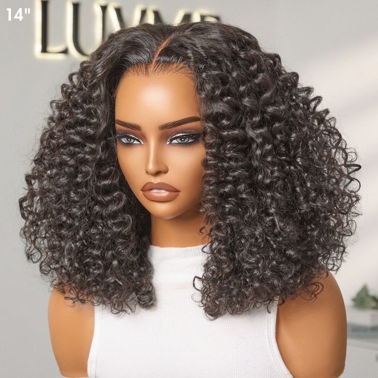 PreMax Wigs | ReadytoGo Beginner Friendly Chestnut Brown / Natural Black 220% Density Glueless 5x5 Closure Lace HD Lace Curly Wig-12