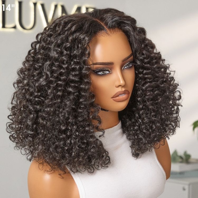 PreMax Wigs | ReadytoGo Beginner Friendly Chestnut Brown / Natural Black 220% Density Glueless 5x5 Closure Lace HD Lace Curly Wig-07