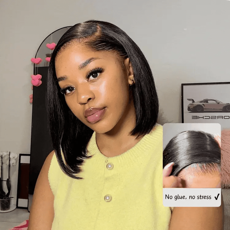 [keabetswe_masuku]'s Special Link Pre-do Lagos Hairline Flexi Fit Invisi Drawstring Cap Silky Straight Bob 13x4 Frontal HD Lace Wig Pre-Cut Lace-05
