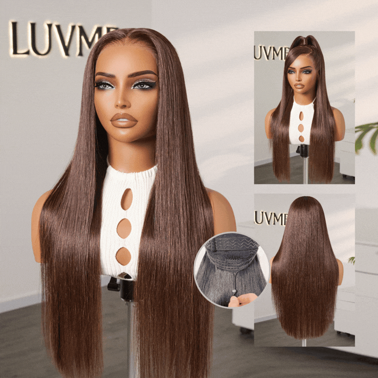 [sphesihle.mchunu]'s Special Link PreMax Wigs - Flexi-Fit Silky Straight Invisi Drawstring Cap & HD Lace & Regular Lace Glueless 13x4 Frontal Lace Human Hair Wig Pre-Cut Lace-10