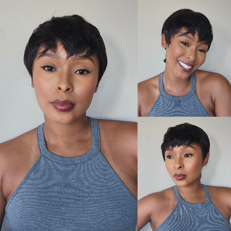 [pheladi_pm_]'s Special Link Throw On & Go Short Cut with Bangs Wig Ultra Comfort Cotton Cap Glueless Wig Hair Loss Friendly-01