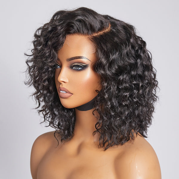 Worth | Water Wave C Parted Glueless Undetectable Minimalist Lace Wig With Bangs-04
