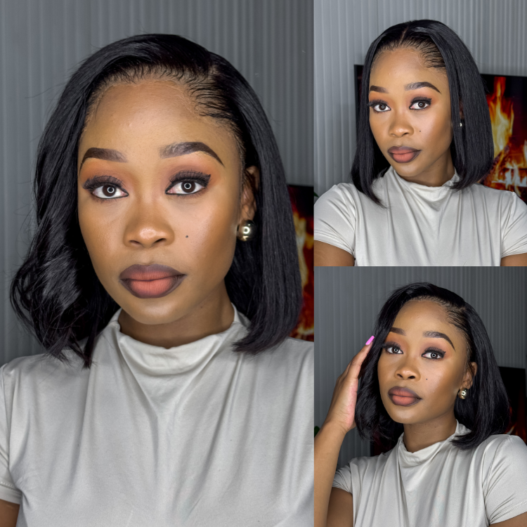 [lerato__mhlanga]'s Special Link NatureMAX™ Pre Lagos Hairline Flexi Fit Invisi Drawstring Cap Silky Straight Bob 13x4 Frontal HD Lace Wig Pre-Cut Lace-01
