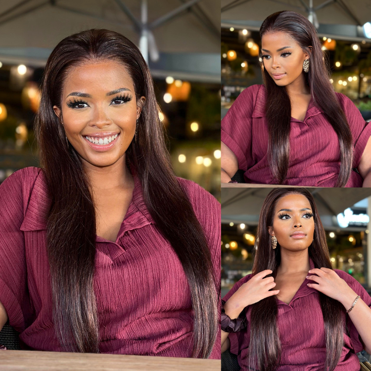 [yayamwanda]'s Special Link PreMax Wigs - Flexi-Fit Silky Straight Invisi Drawstring Cap Chestnut Brown Glueless 13x4 Frontal Lace Human Hair Wig Pre-Cut Lace-01