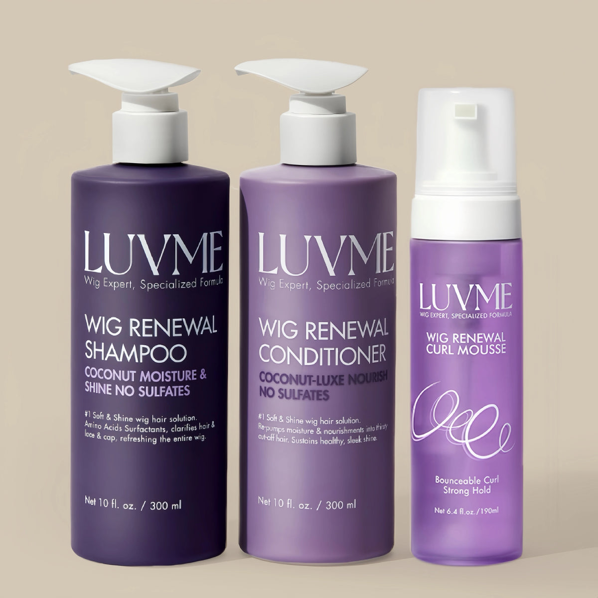 Free Gift Wig Curl Mousse + Wig Renewal Shampoo+Conditioner-01