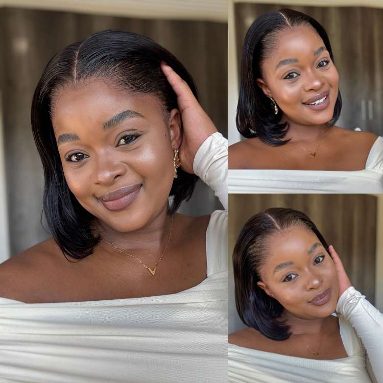 [okuhle_mgoza]'s Special Link NatureMAX™ Pre Lagos Hairline Flexi Fit Invisi Drawstring Cap Silky Straight Bob 13x4 Frontal HD Lace Wig Pre-Cut Lace-01