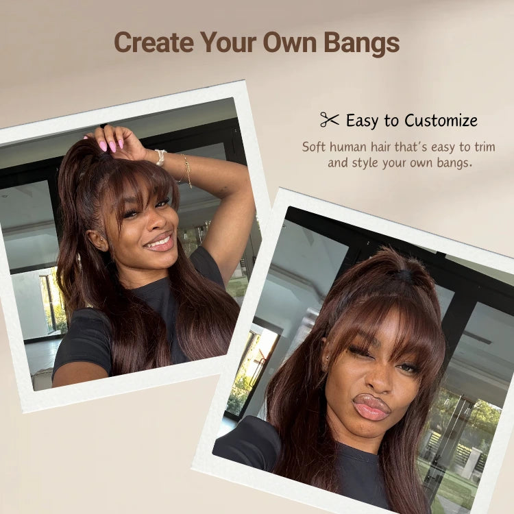 [nomsamadida]'s Special Link PreMax Wigs - Flexi-Fit Silky Straight Invisi Drawstring Cap Chestnut Brown Glueless 13x4 Frontal Lace Human Hair Wig Pre-Cut Lace-05