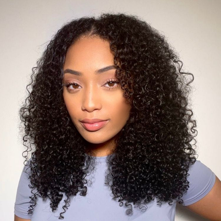Outlet | Kinky Curly Glueless HD Y Lace Curly Wig-01