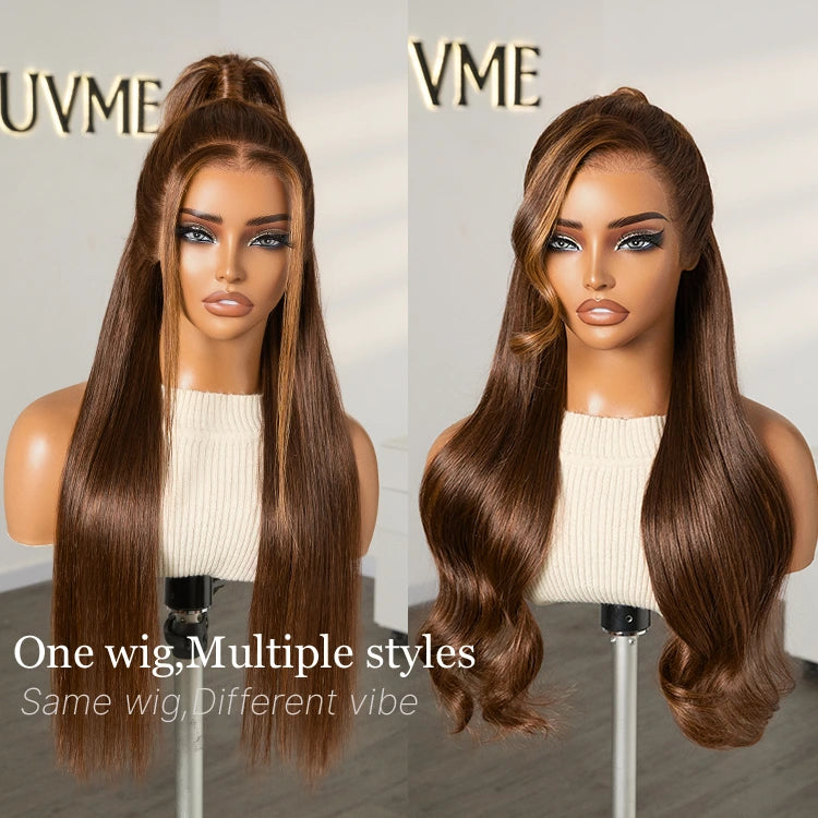 [hermosa.mp3]'s Special Link PreMax Wigs - Flexi-Fit Silky Straight Invisi Drawstring Cap & HD Lace & Regular Lace Glueless 13x4 Frontal Lace Human Hair Wig Pre-Cut Lace-09