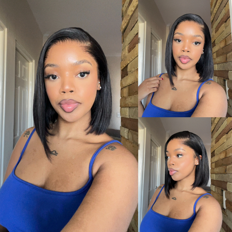 [macaroonstan]'s Special Link NatureMAX™ Pre Lagos Hairline Flexi Fit Invisi Drawstring Cap Silky Straight Bob 13x4 Frontal HD Lace Wig Pre-Cut Lace-01