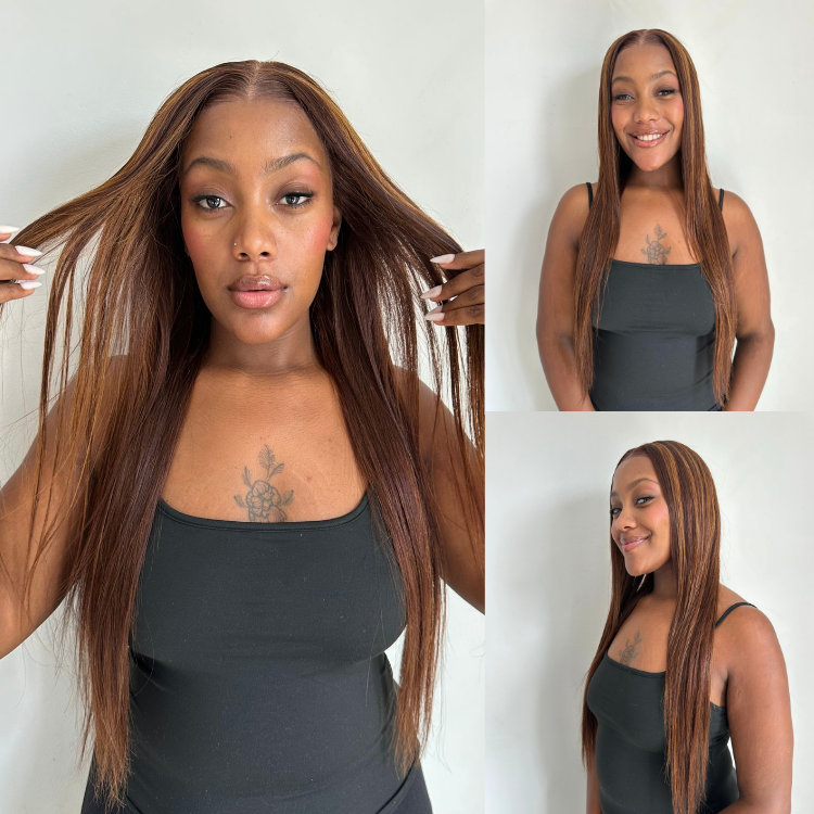 [judy_logan01]'s Special Link PreMax Wigs - Flexi-Fit Silky Straight Invisi Drawstring Cap Honey Blonde Highlight Glueless 13x4 Frontal Lace Human Hair Wig Pre-Cut Lace-01