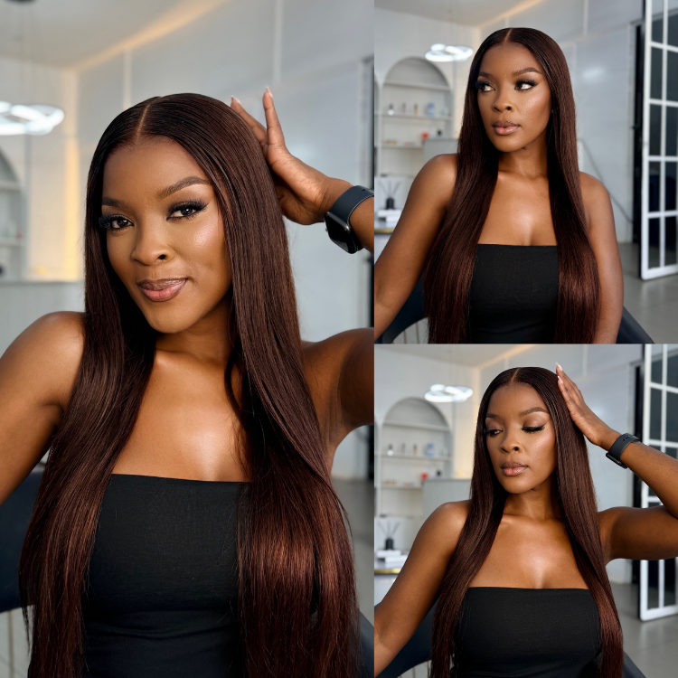 [nomsamadida]'s Special Link PreMax Wigs - Flexi-Fit Silky Straight Invisi Drawstring Cap Chestnut Brown Glueless 13x4 Frontal Lace Human Hair Wig Pre-Cut Lace-01