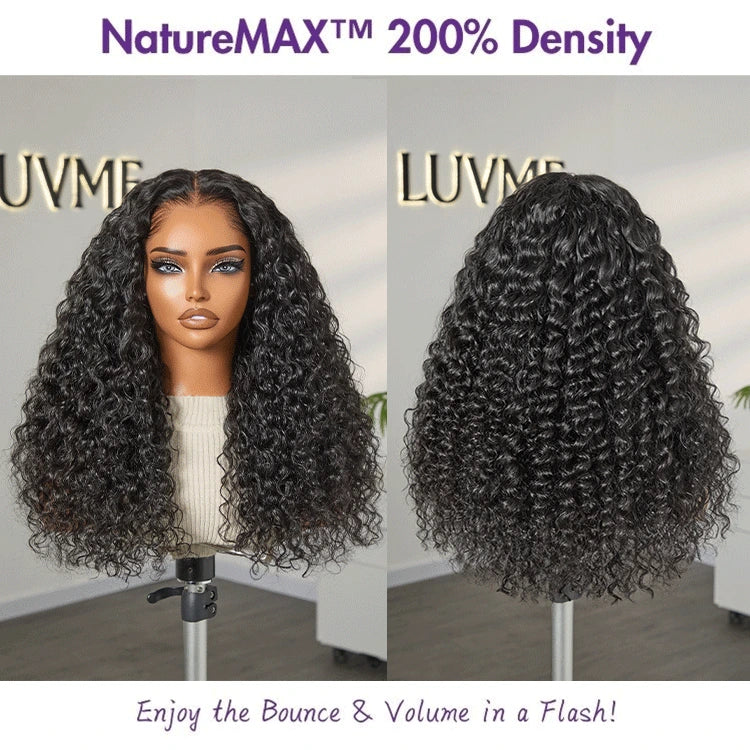 [mpho_pink]'s Pre-do Lagos Hairline Flexi Fit Invisi Drawstring Cap 200% Density Water Wave Glueless 13x4 Frontal HD Lace Wig Pre-Cut Lace-06