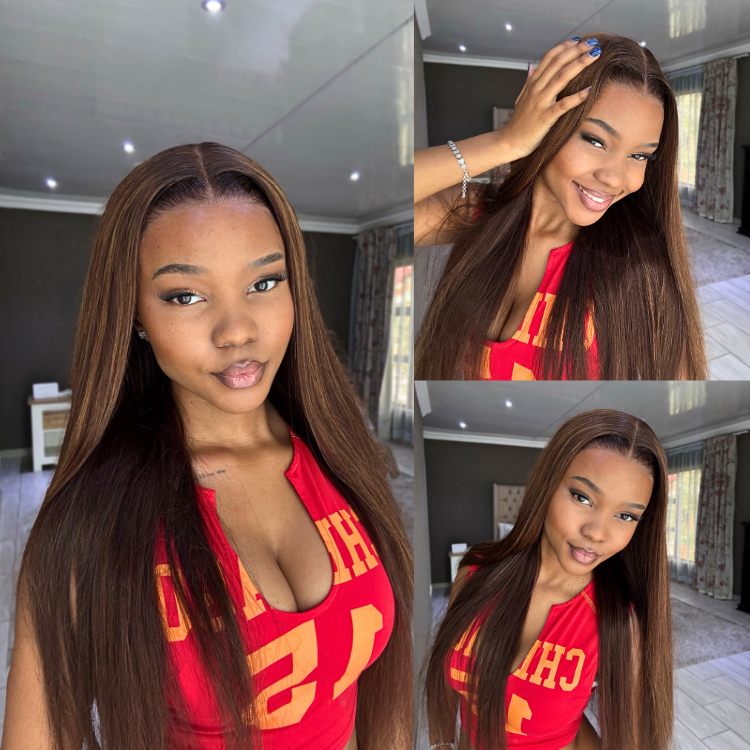 [lelemabiletsa]'s Special Link PreMax Wigs - Flexi-Fit Silky Straight Invisi Drawstring Cap Honey Blonde Highlight Glueless 13x4 Frontal Lace Human Hair Wig Pre-Cut Lace-01