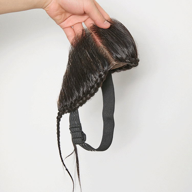 1pc Boho Braids Straight 13x4 Frontal Lace Closure 100% Human Hair Pre-Cut Lace-06