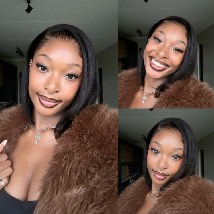 [kealeboga_masango]'s Special Link Pre-do Lagos Hairline Flexi Fit Invisi Drawstring Cap Silky Straight Bob 13x4 Frontal HD Lace Wig Pre-Cut Lace-01