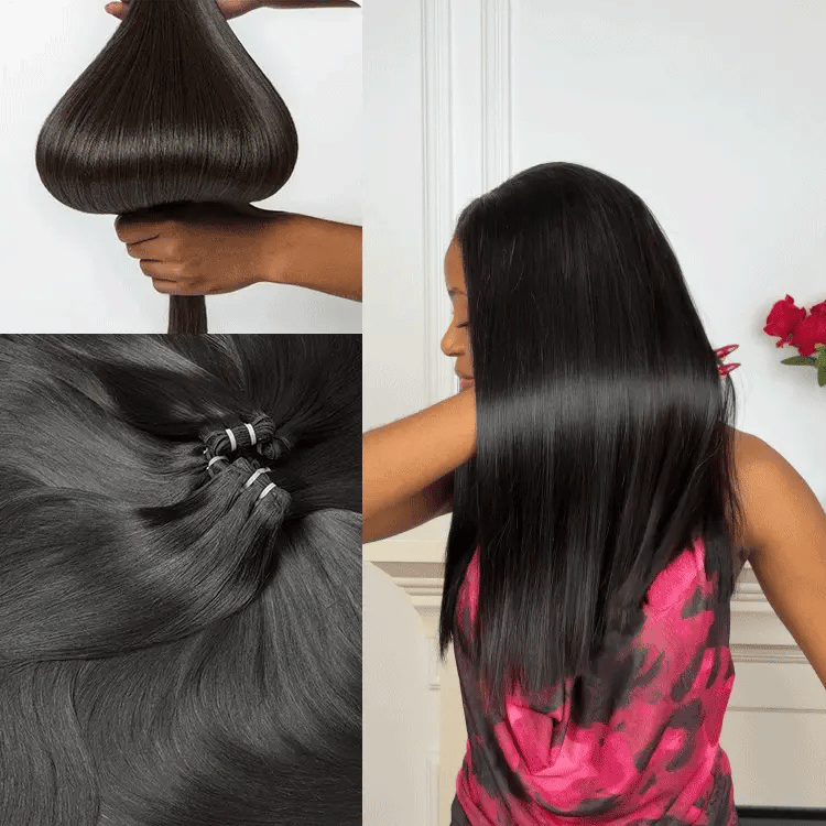 [judy_logan01]'s Special Link Vietnamese Hair Super Double Drawn Silky Straight Bob Wig Flexi-Fit Drawstring Cap 5x5 Closure Lace-06