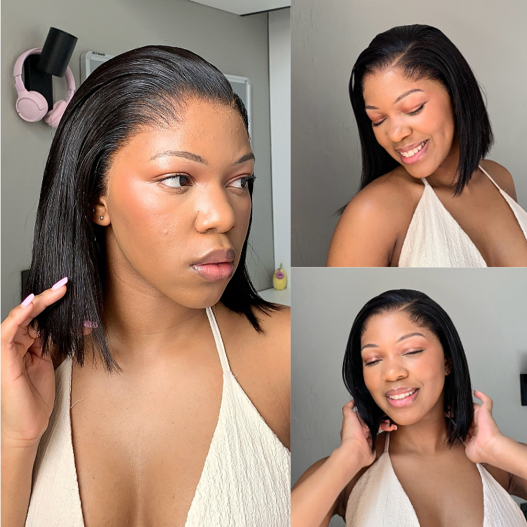 [ama_saidi]'s Special Link Pre-do Lagos Hairline Flexi Fit Invisi Drawstring Cap Silky Straight Bob 13x4 Frontal HD Lace Wig Pre-Cut Lace-01