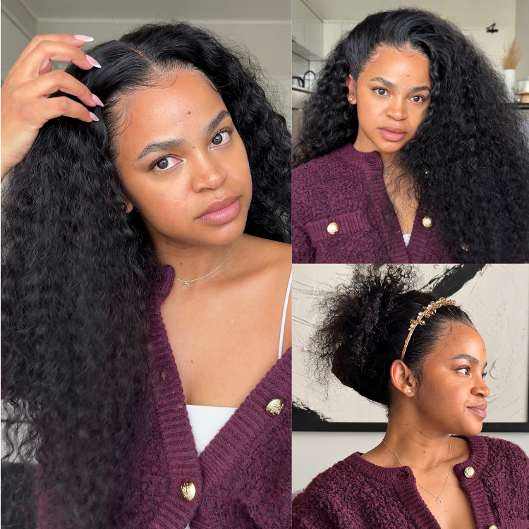 [tshego_chale]'s Special Link VolumeMAX™ 180% / 220% Density Water Wave Glueless Flexi-Fit Drawstring 13x4 Frontal Lace Fluffy Curly Wig Pre-Cut Lace-01