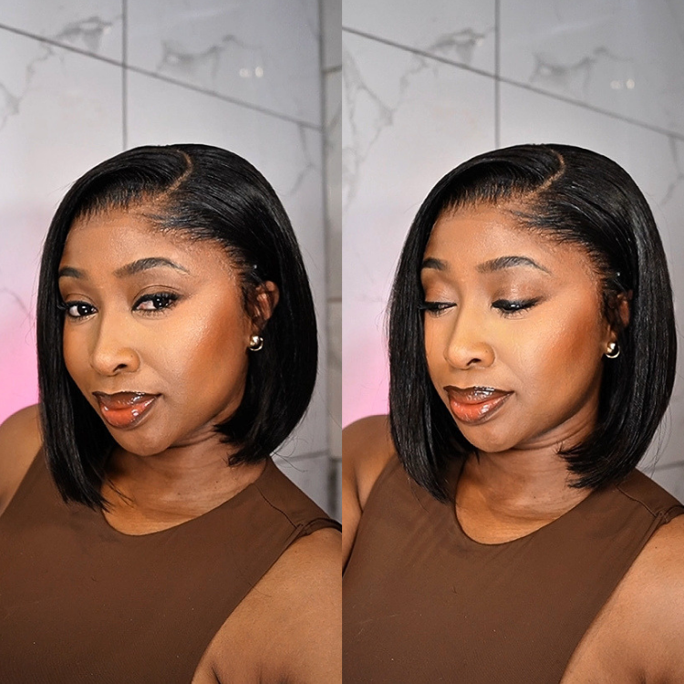 [lulunyalunga]'s Special Link Pre-do Lagos Hairline Flexi Fit Invisi Drawstring Cap Silky Straight Bob 13x4 Frontal HD Lace Wig Pre-Cut Lace-01