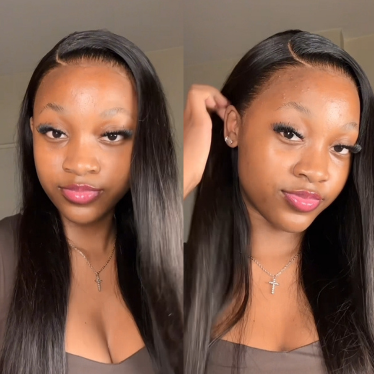 [wandisaa]'s Special Link PreMax Wigs - Flexi-Fit Silky Straight Invisi Drawstring Cap & HD Lace & Regular Lace Glueless 13x4 Frontal Lace Human Hair Wig Pre-Cut Lace-01