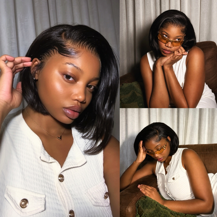 [adonistuku]'s Special Link Pre-do Lagos Hairline Flexi Fit Invisi Drawstring Cap Silky Straight Bob 13x4 Frontal HD Lace Wig Pre-Cut Lace-01