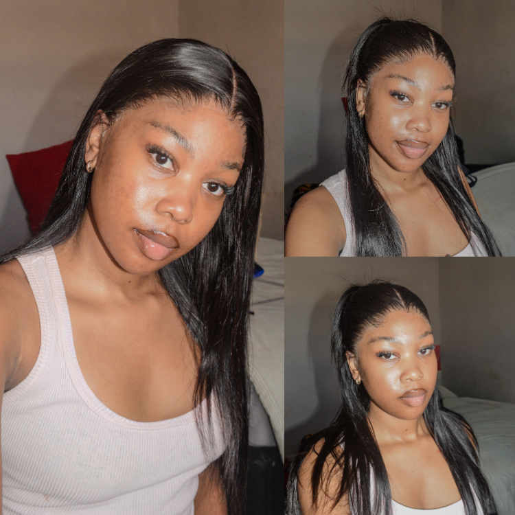[nvmpha]'s Special Link NatureMAX™ 180% Density Silky Straight Glueless Ear-to-ear 13x4 HD Lace Front Wig Pre-Cut Lace Flexi-Fit Drawstring Cap-01