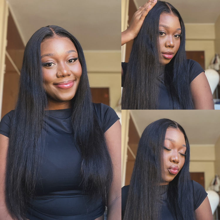[tshiamo_lesetja]'s Special Link PreMax Wigs - Flexi-Fit Silky Straight Invisi Drawstring Cap & HD Lace & Regular Lace Glueless 13x4 Frontal Lace Human Hair Wig Pre-Cut Lace-01