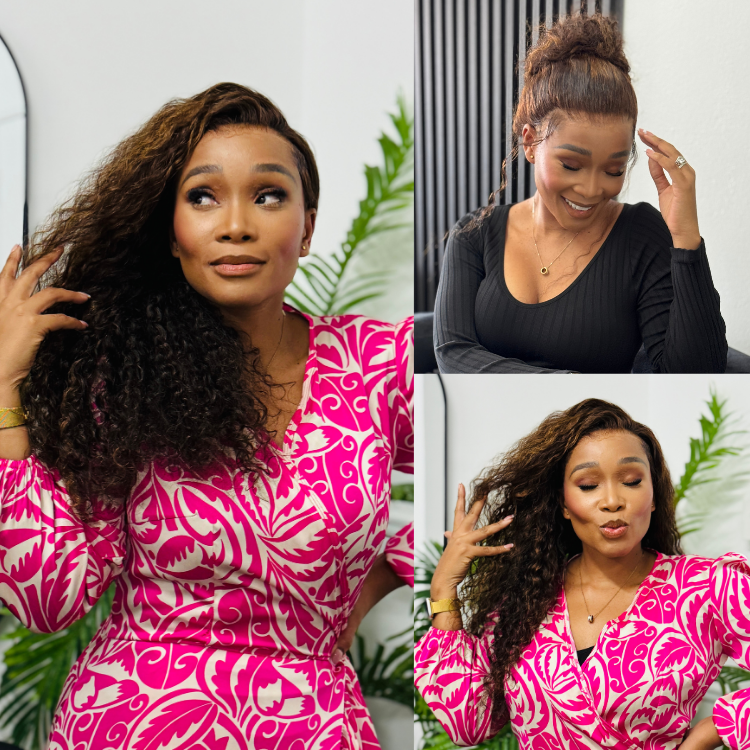 [innosadiki]'s Special Link VolumeMAX™ 200% Density Brown Highlights Flexi-Fit Invisi Drawstring Cap Glueless 360 Lace Super Natural Hairline Water Wave Free Part 100% Human Hair Wig-01
