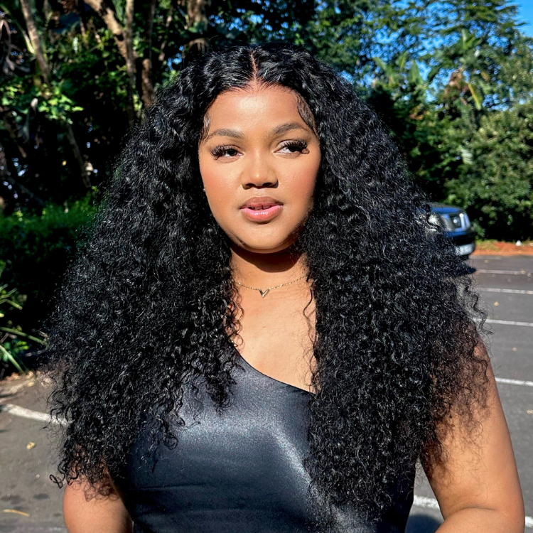 [nanah_ndlovu]'s Special Link VolumeMAX™ 180% / 220% Density Water Wave Glueless Flexi-Fit Drawstring 13x4 Frontal Lace Fluffy Curly Wig Pre-Cut Lace-01