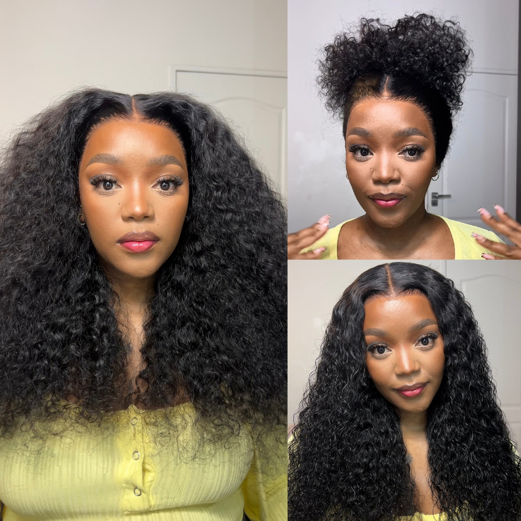 [kamo_leslie]'s Special Link VolumeMAX™ 180% / 220% Density Water Wave Glueless Flexi-Fit Drawstring 13x4 Frontal Lace Fluffy Curly Wig Pre-Cut Lace-01