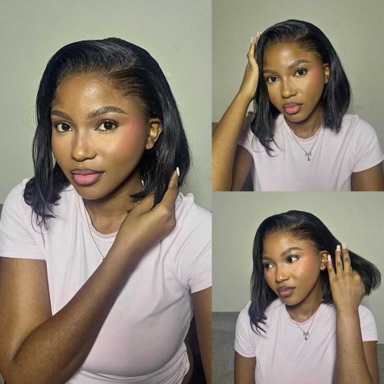 [lesegoo_n]'s Special Link Pre-do Lagos Hairline Flexi Fit Invisi Drawstring Cap Silky Straight Bob 13x4 Frontal HD Lace Wig Pre-Cut Lace-01
