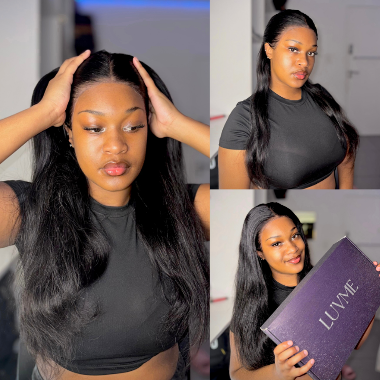 [dineo__letsoalo]'s Special Link PreMax Wigs - Flexi-Fit Silky Straight Invisi Drawstring Cap & HD Lace & Regular Lace Glueless 13x4 Frontal Lace Human Hair Wig Pre-Cut Lace-01