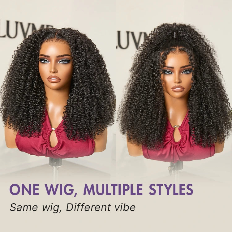 [vanessaablant]'s Special Link VolumeMAX™ 250% Density Flexi Fit Invisi Drawstring Cap Glueless 13X4 Frontal Lace HD Lace Kinky Curly Wig-03