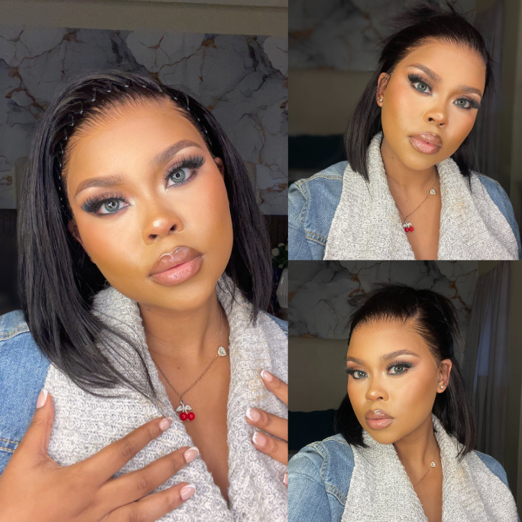 [ms.nthaby_m]'s Special Link NatureMAX™ Silky Blunt Cut Bob Glueless Ear-to-ear 13x4 HD Lace Front Wig Pre-Cut Lace Flexi-Fit Drawstring Cap-01