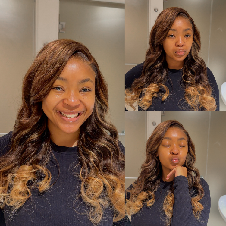 [kim.moleleki]'s Special Link Luvme All-Day Comfort™ Wig 180% Density Sun-Kissed Blonde Ombre Highlight Loose Body Wave Glueless 7x6 Closure HD Lace Wig Pre-Cut Lace-01