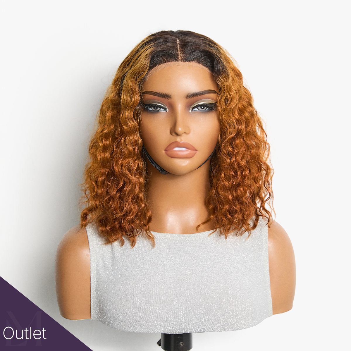 Worth | Colorful Water Wave Brown Ombre Wigs-07