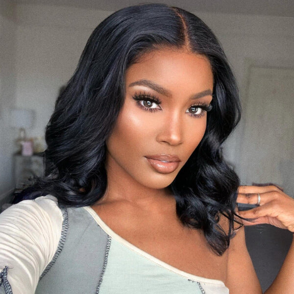 Worth | Natural Black Body Wave 4*4 Lace Wig 100% Human Hair-04