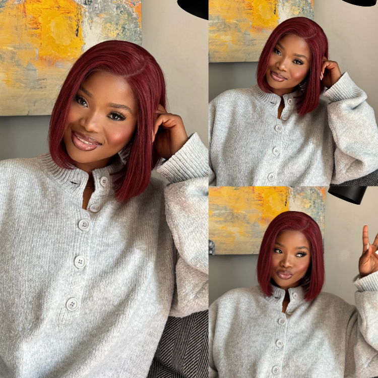 [thandolwethu_nkomo]'s Special Link PreMax Wigs - Ready to Go 180% Density Burgundy Glueless Minimalist HD Lace Short Bob Wig Pre-Cut Lace-01