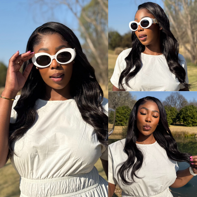 [zee_fitnessjunkie]'s Special Link Pre-do Lagos Hairline Flexi Fit Invisi Drawstring Cap Natural Black & Copper Ombre Highlights Silky Straight Glueless 13x4 Frontal HD Lace Wig Pre-Cut Lace-01