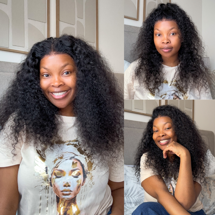 [mrs.minnie_m]'s Special Link VolumeMAX™ 180% / 220% Density Water Wave Glueless Flexi-Fit Drawstring 13x4 Frontal Lace Fluffy Curly Wig Pre-Cut Lace-01