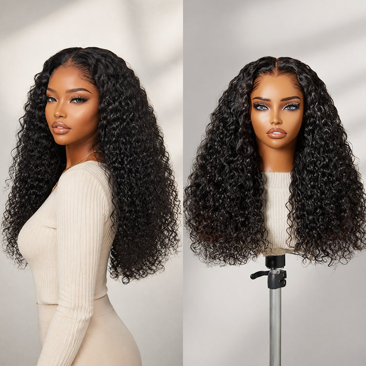 [millymashile]'s Special Link Pre-do Lagos Hairline Flexi Fit Invisi Drawstring Cap 200% Density Water Wave Glueless 13x4 Frontal HD Lace Wig Pre-Cut Lace-03
