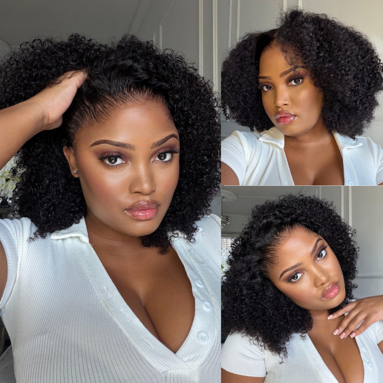 [akhona_gayiya]'s Special Link Pre-do Lagos Hairline Flexi Fit Invisi Drawstring Cap 250% Density Natural Black Jerry Curl Glueless 13x4 Frontal HD Lace 14 inches Wig Pre-Cut Lace-01